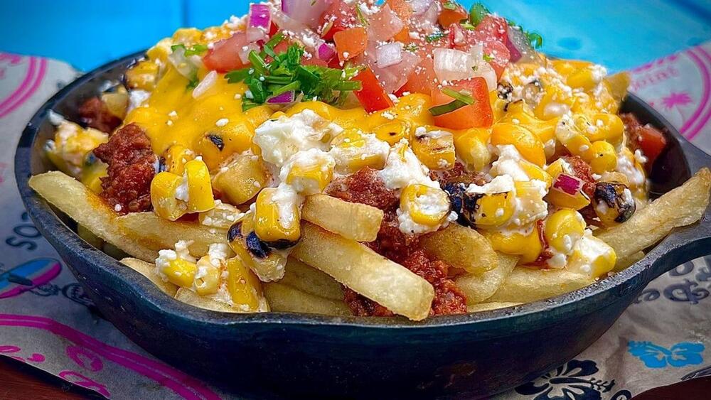 Loaded Elote Fries